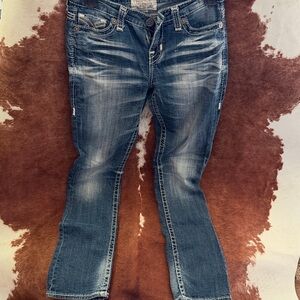 Big Star Women's Dark Blue Boot Cut Jeans